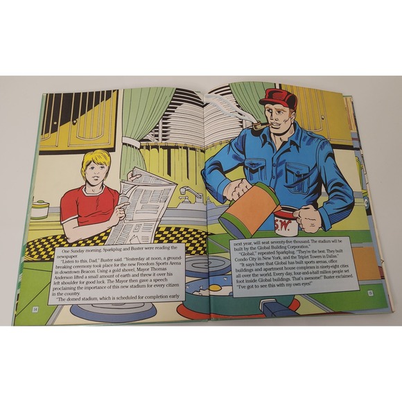 Transformers Battle‎ for Earth Marvel Book 1985 Vintage Hardcover Megatron - Picture 8 of 8